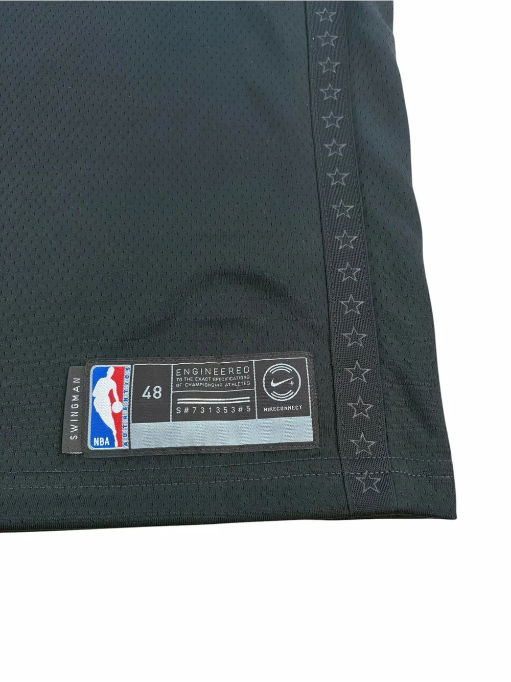 Jordan X Just Don mens L black jersey
